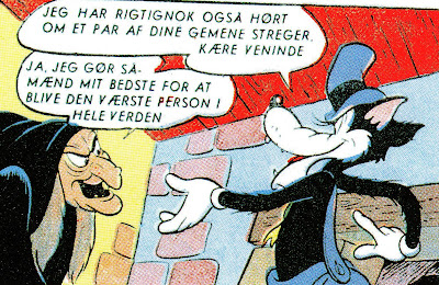 Store Stygge Ulv og heksen Store Stygge Ulv udveksler erfaringer med heksen fra Snehvide.