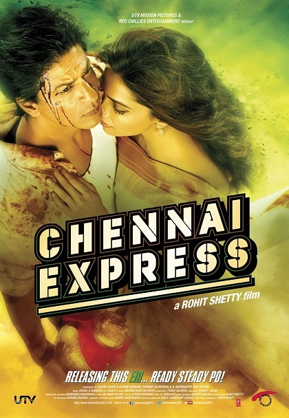 فيلم شاروخان وديبيكا الجديد Chennai Express 2013 حصرياً على منتدانا زي افلام Chennai+Express