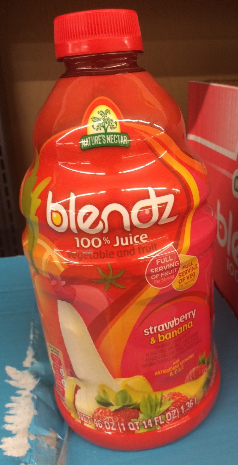 The Budget Reviews Nature's Nectar Blendz Strawberry Banana 100 Juice