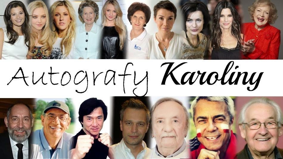 Autografy Karoliny