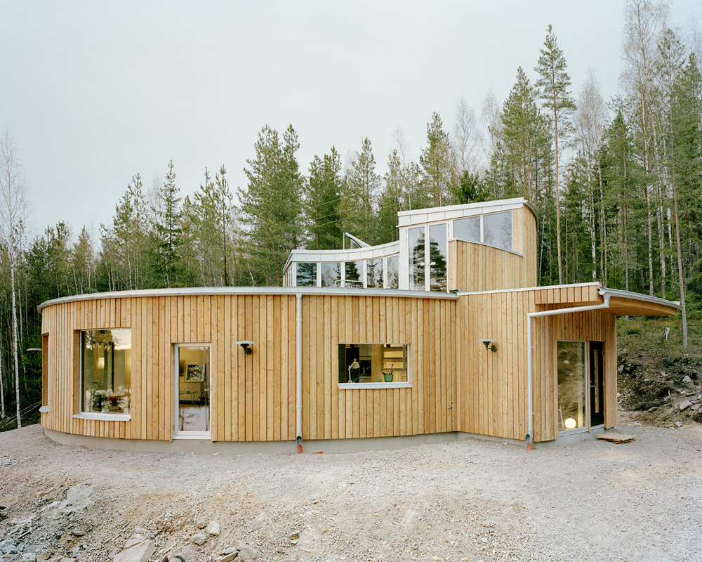 villa nyberg - round passive house, sweden: most beautiful houses villa nyberg - round passive house, sweden: most beautiful houses