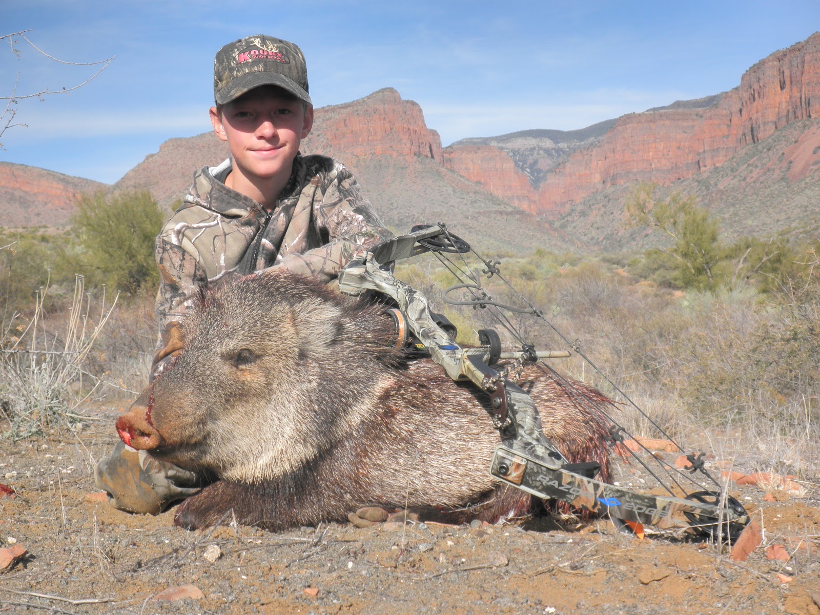 Koury Brothers Outdoors Archery Arizona Javelina