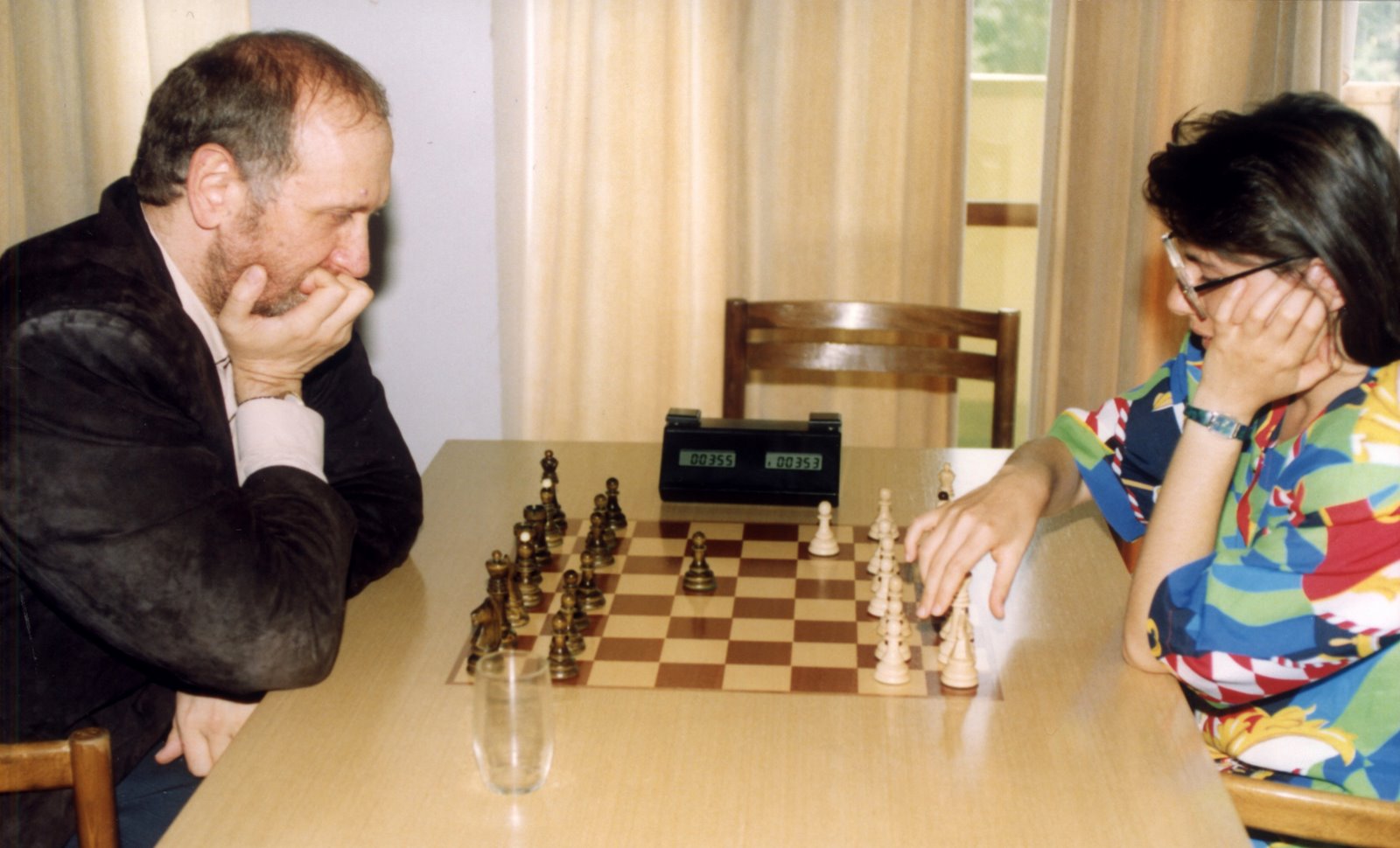 Boris Spassky & Bobby Fischer by Harry Benson