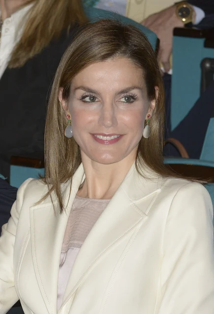 Queen Letizia of Spain attends the 2nd Congress of Rare Childhood Diseases at CosmoCaixa