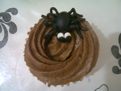 Cupcakes De Melocotón Para Halloween
