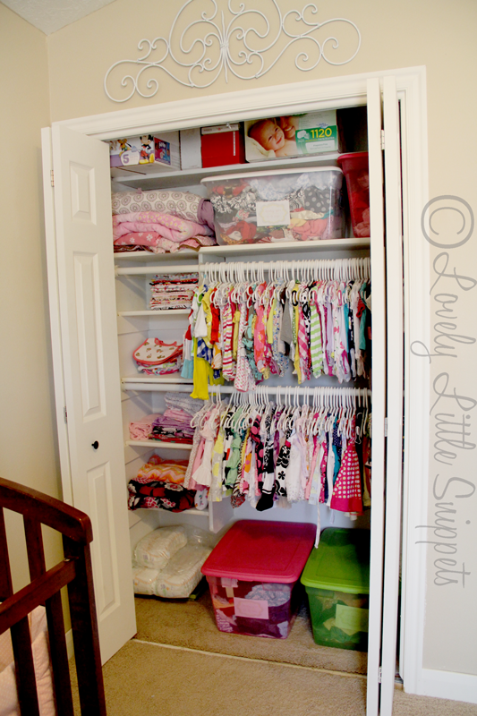 Lovely Little Snippets Buying and Organizing Kids Clothes with free