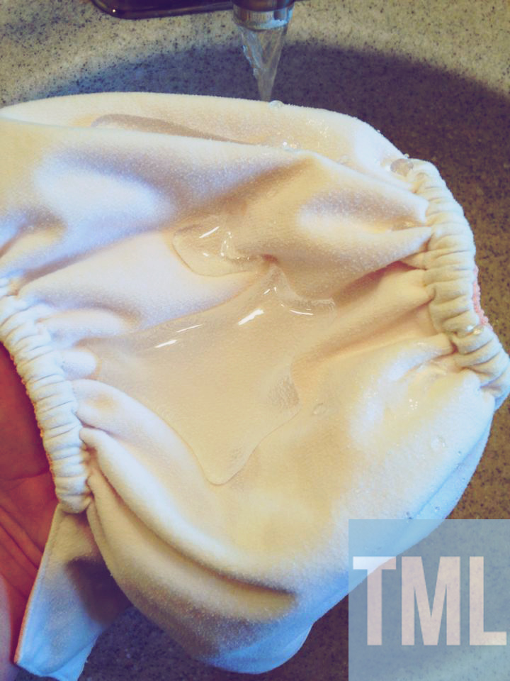 the mother luck Removing Diaper Cream from Cloth Diapers