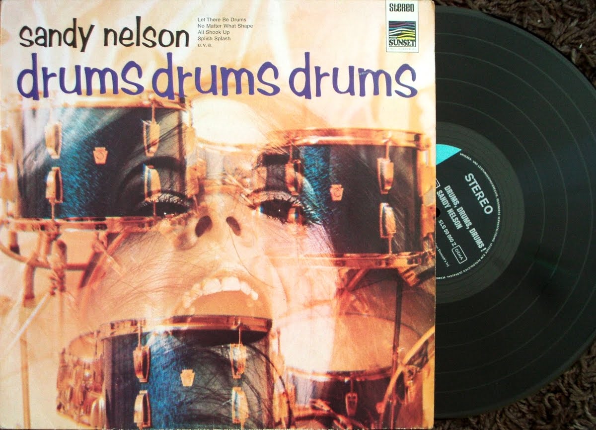 vitacongusto Sandy Nelson Drums,Drums,Drums on Sunset / Liberty 1967