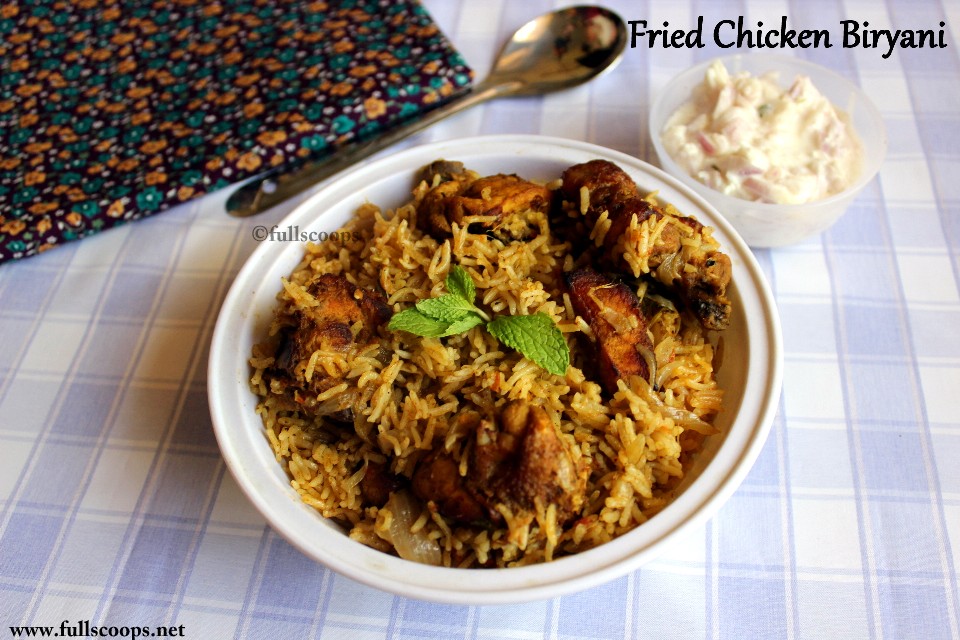 Fried Chicken Biryani Chicken 65 Biryani Biryani Recipes Full