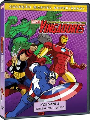 Baixar Desenho Os Vingadores Homem de Ferro Vol.3 DVD-R