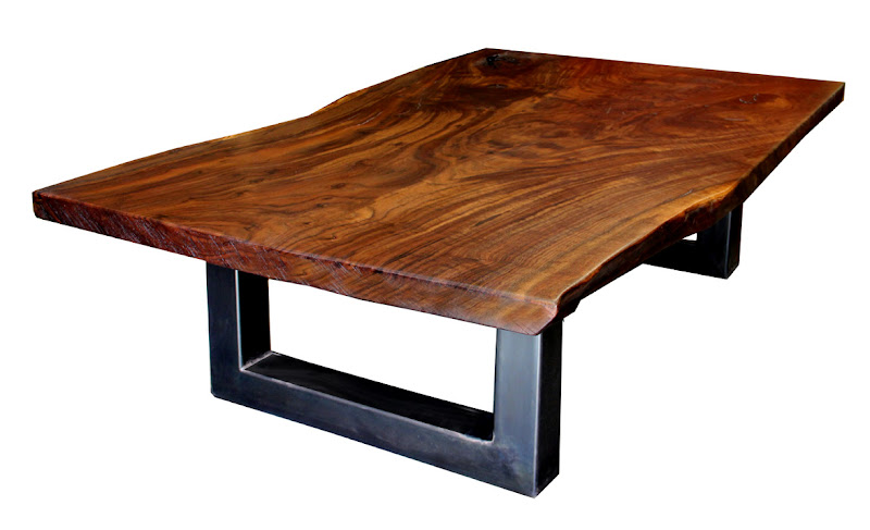Walnut Slab Coffee Table