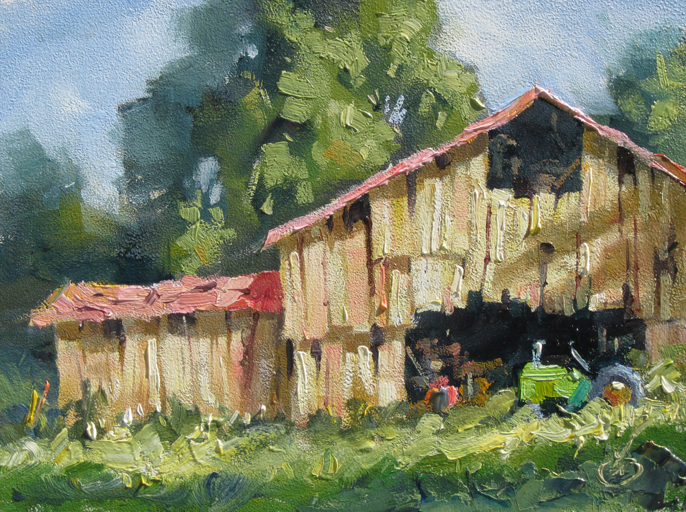 Painting With Artist Oil Paint On Old Barn Wood Painting With Artist Oil Paint On Old Barn Wood