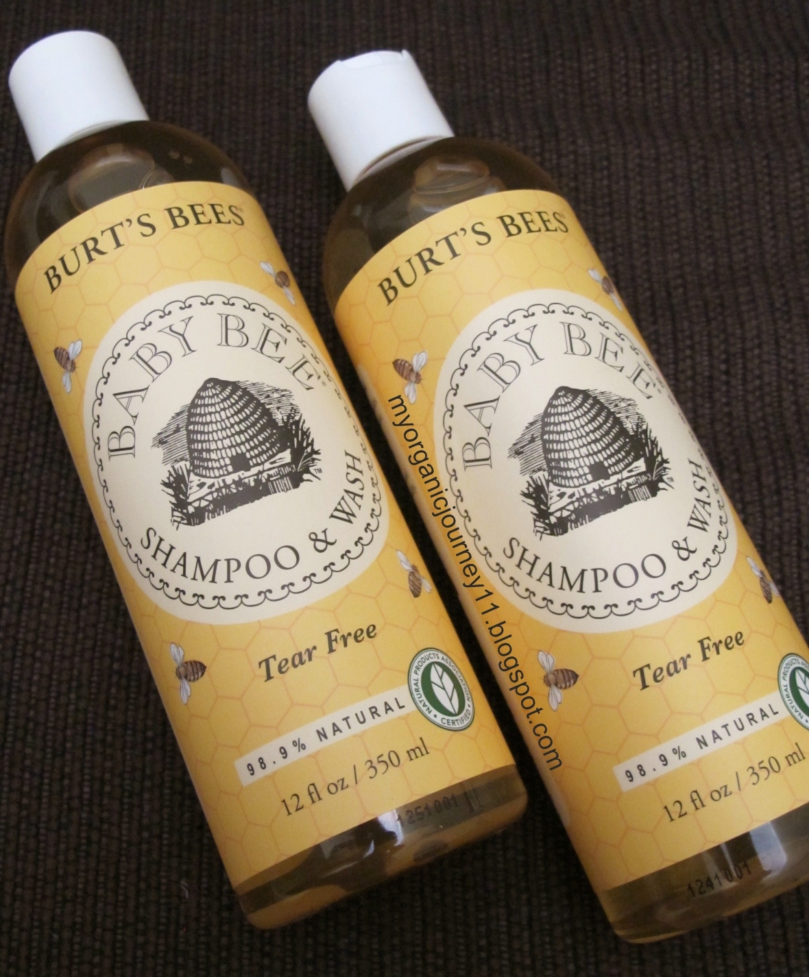 My Organic Journey Review Burt's Bee Baby Bee Shampoo and Wash