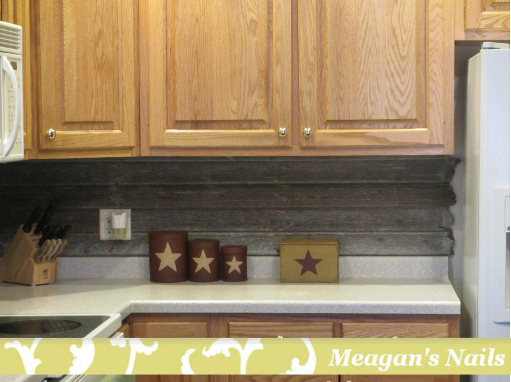 Wood backsplash. wood kitchen backsplash idea. . backsplash ...