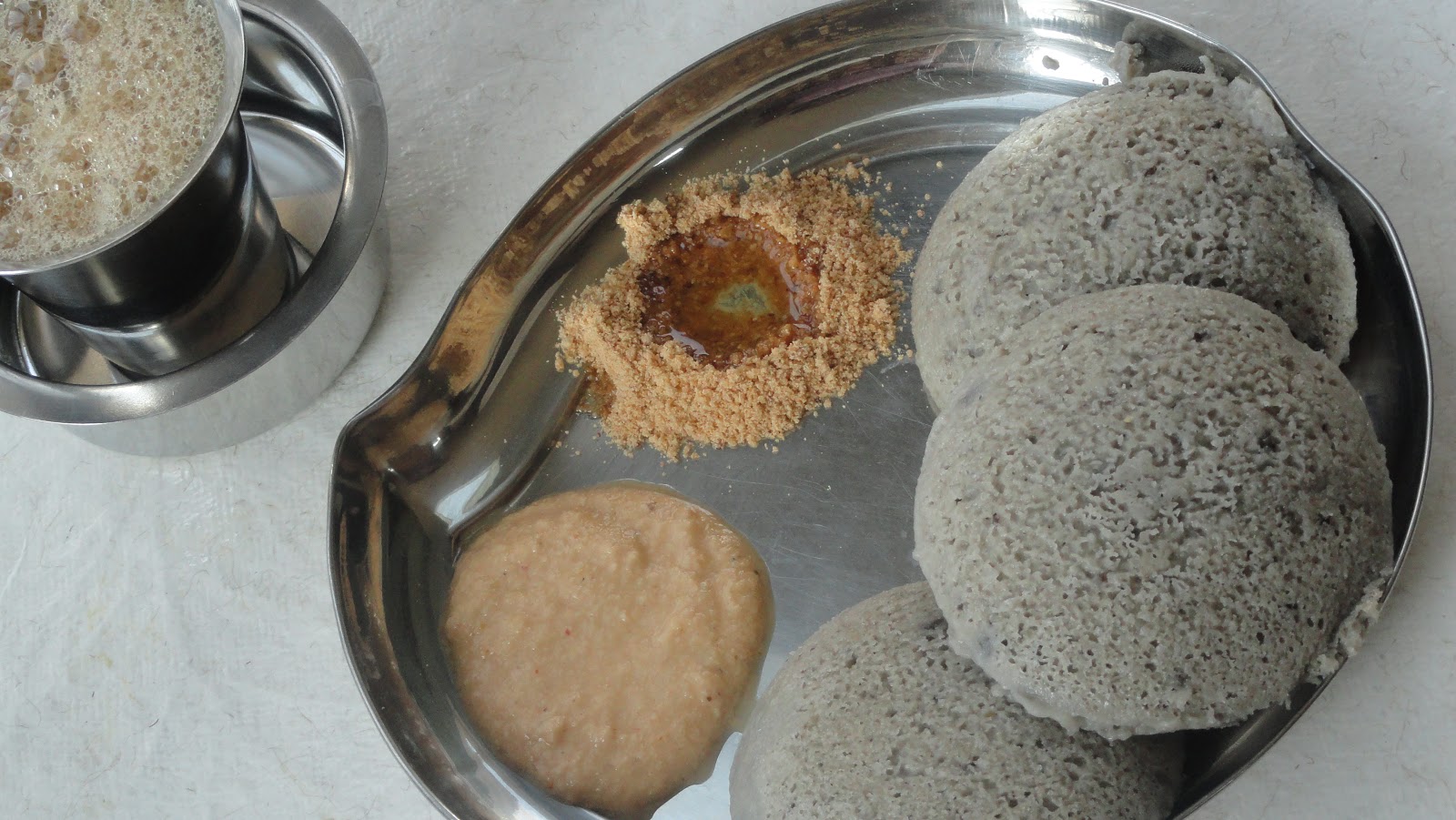 A Peek into My Kitchen Brown Rice and Whole Black Urad Dal Idli