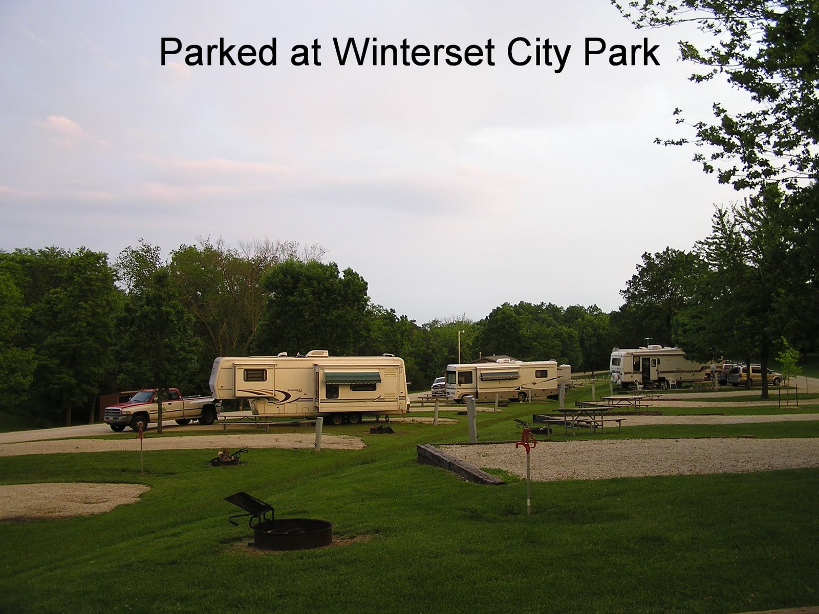 Winterset City Park Map Winterset City Park Map