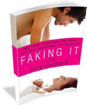 Book Cover: Faking It by Cora Carmack