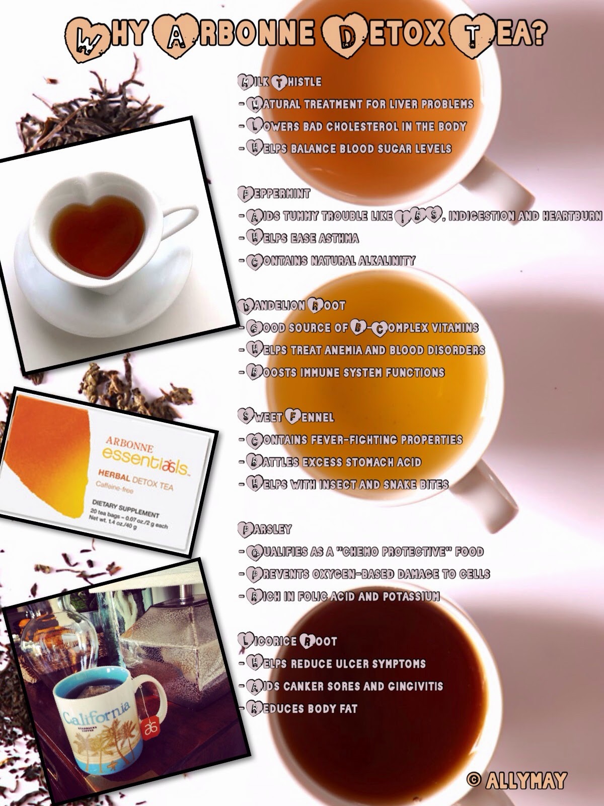 Feed Your Mind; Love Your Body Why Arbonne Detox Tea?