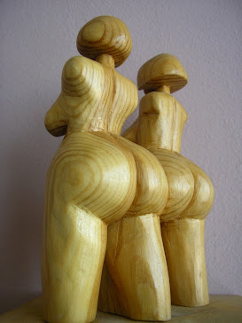 wood statuette - Cem Koç