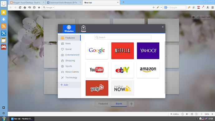 Halaman New Tab Halaman New Tab