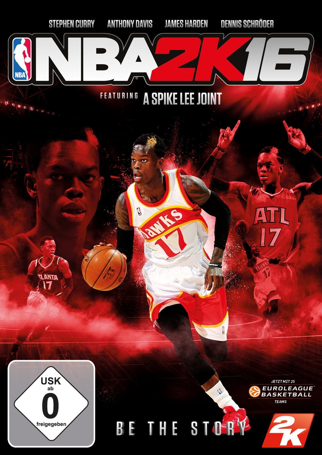 NBA 2K16: Dennis Schröder on the German Cover, In-Game Screenshot - NBA2K.ORG