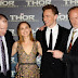 Natalie Portman y Tom Hiddleston en la premiere de Thor El Mundo Oscuro en París