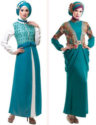 Contoh Baju Muslim Brokat Contoh Baju Muslim Brokat