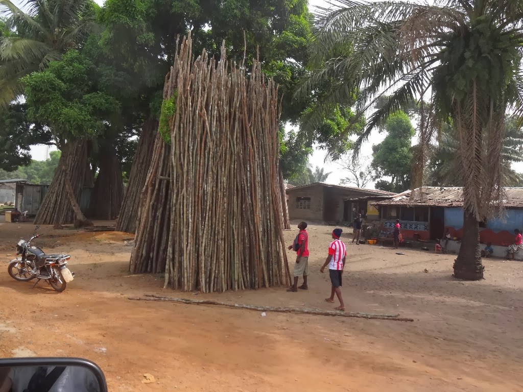 Hezseltine Mission Liberia Drive Up Building Materials