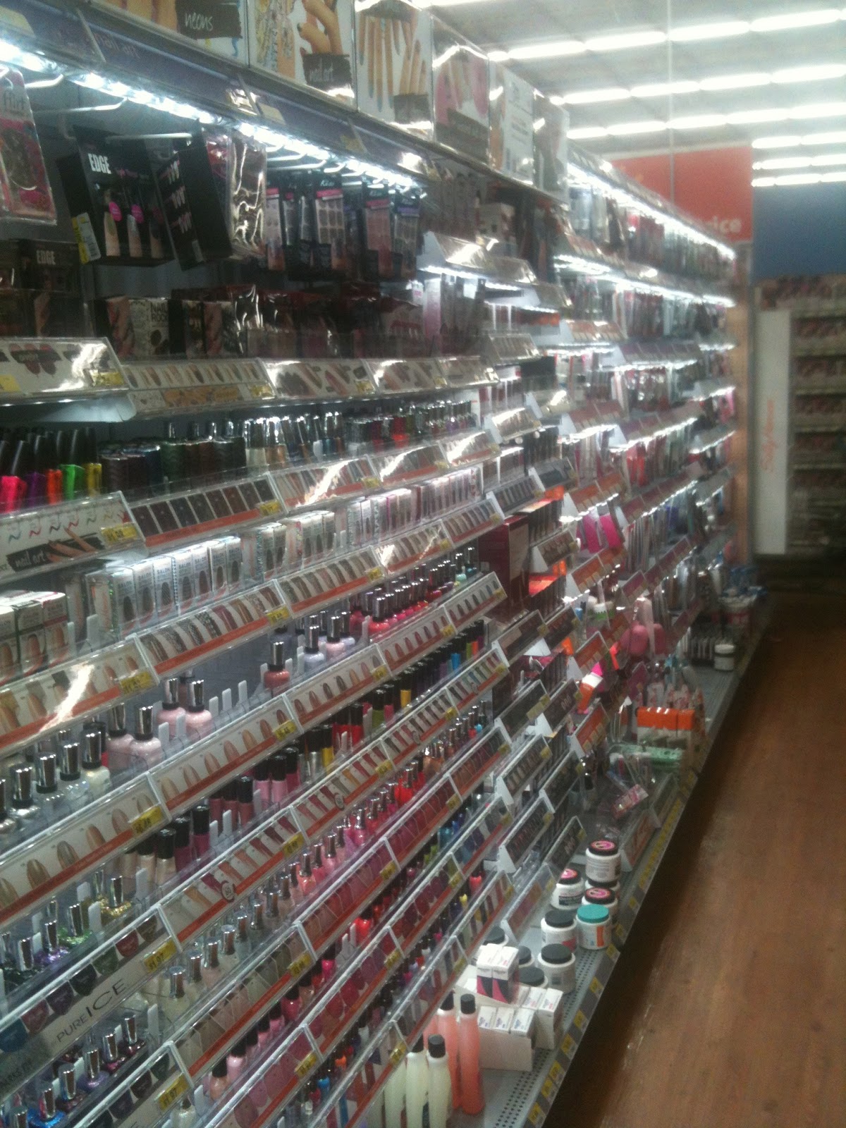 Oh Three Oh Four Walmart's New Nail Aisle