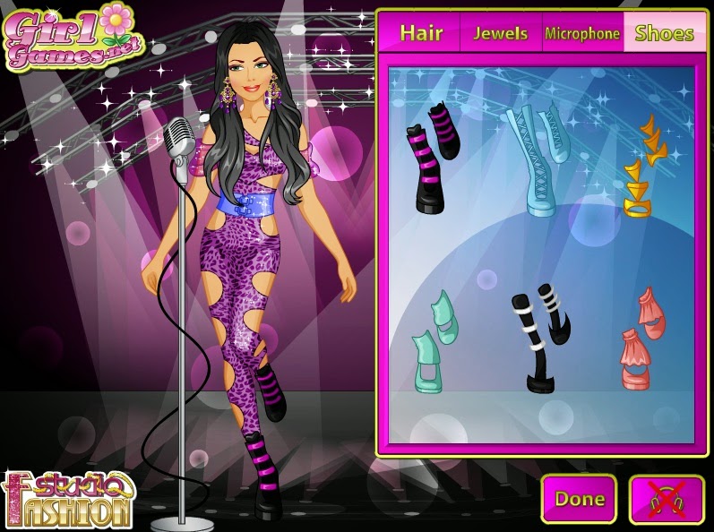 Popstar Outfit Play free online games