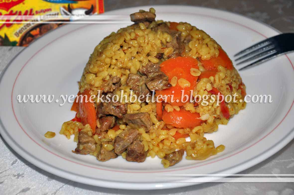 Havuçlu Bulgur Pilavı Tarifi Havuçlu Bulgur Pilavı Tarifi