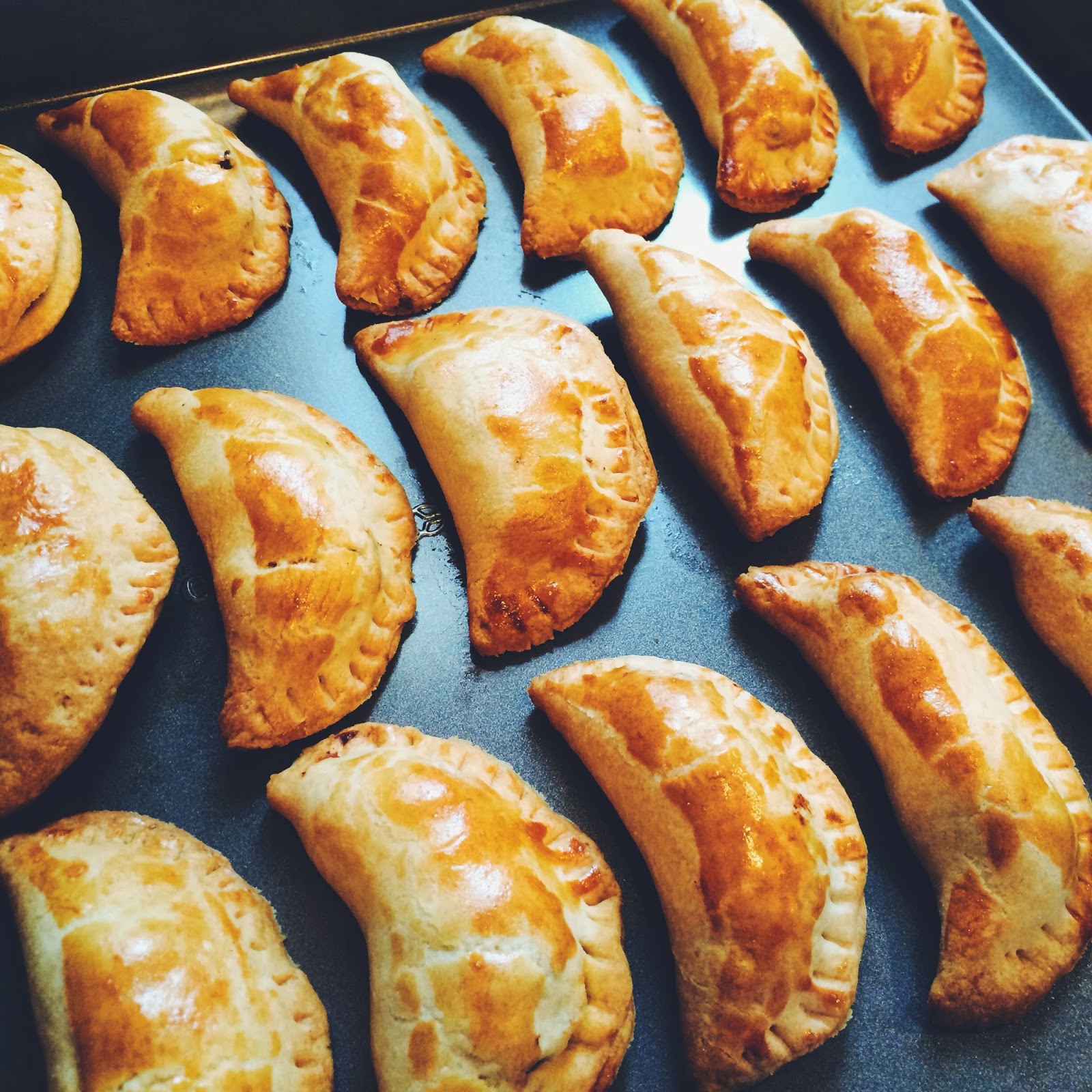  kraftykym Spiced Beef Empanadas with Lime Sour Cream