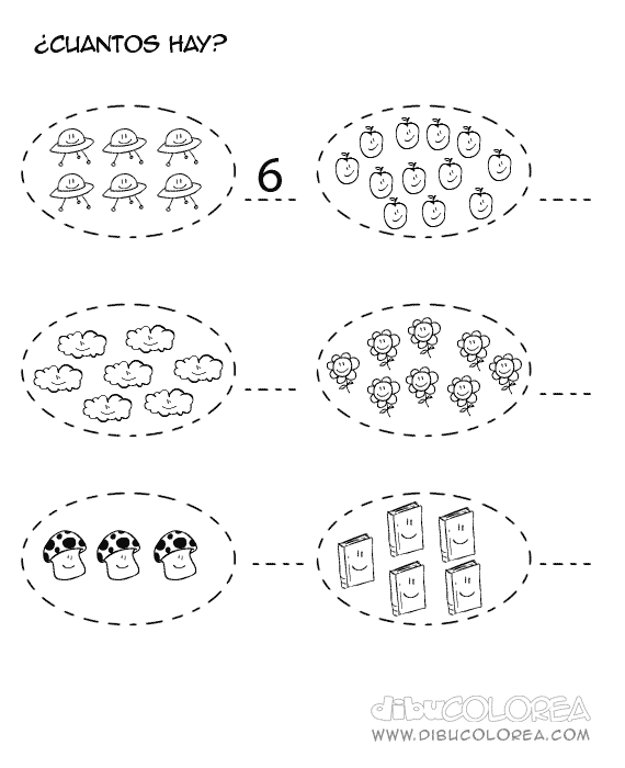 Actividades De Numeros Para Preescolares Actividades De Numeros Para Preescolares