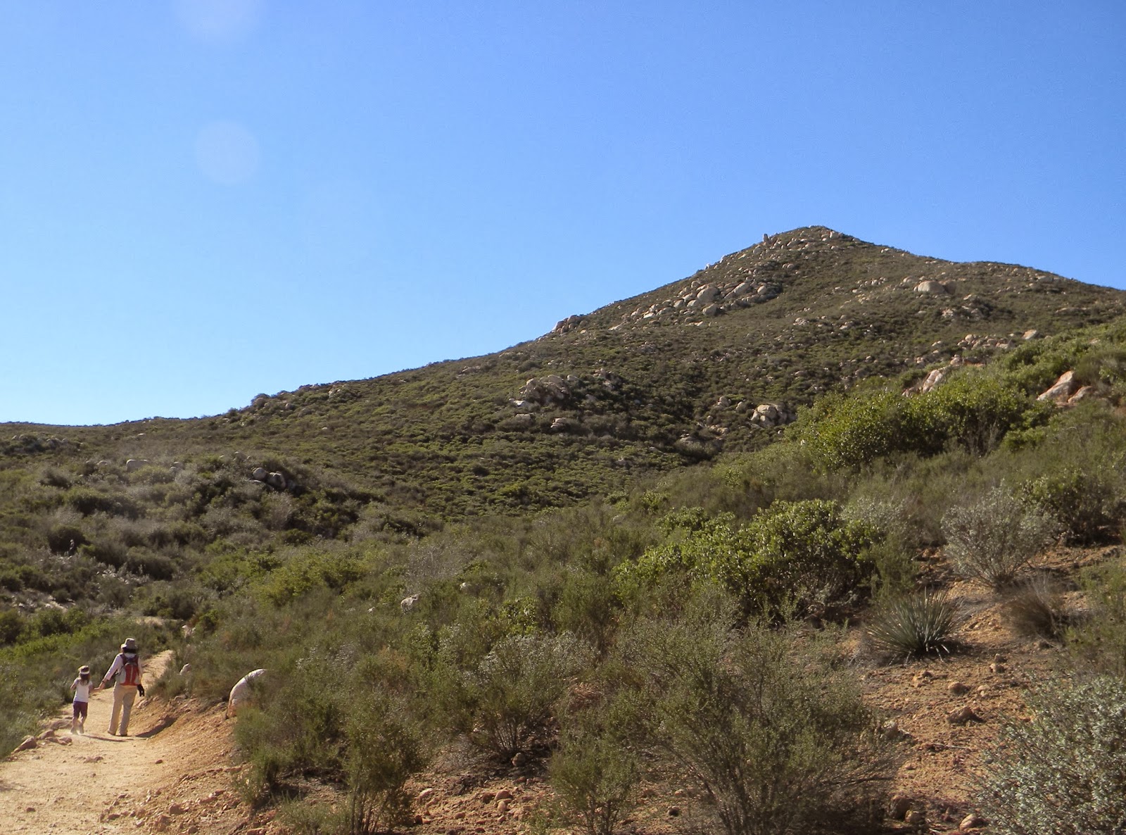 The Hikemasters' Trail Descriptions Iron Mountain Trail, Poway, San