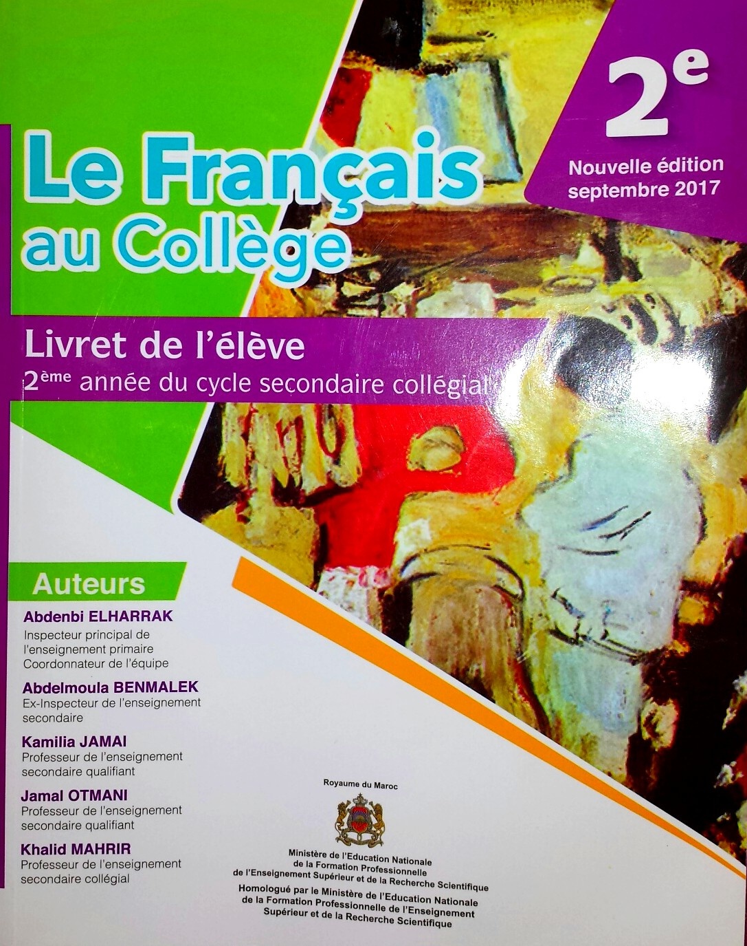 2 ème Année Cycle Secondaire Collégial