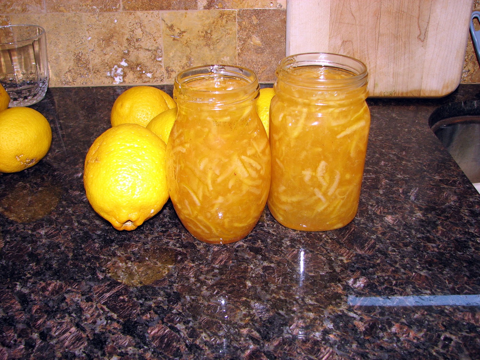 Zippiknits........Sometimes Making Lemon Marmalade in the Microwave