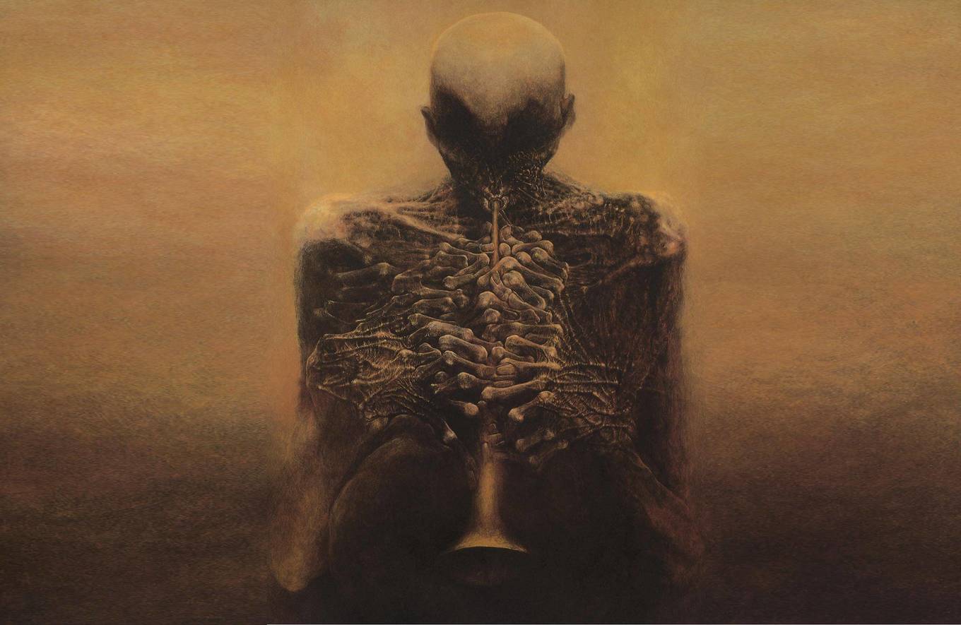 awesome pictures: Zdzislaw Beksinski HD Wallpaper