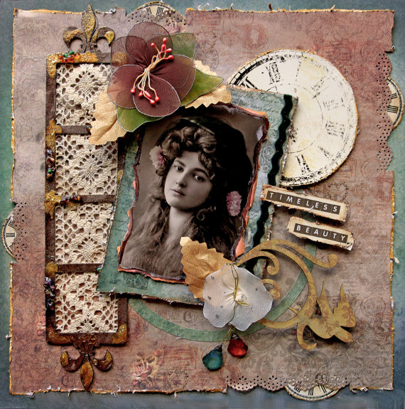 UN TOQUE VINTAGE SCRAPBOOKING, ÁLBUMES Y LAYOUTS