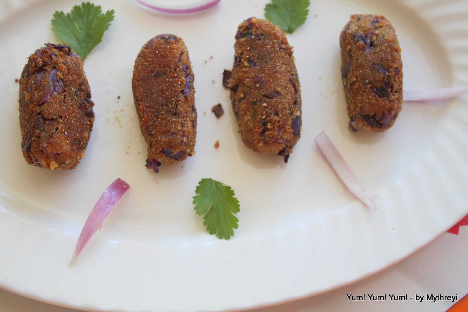 Yum! Yum! Yum! Red Cabbage and Sweet Potato Bullets ( Step by Step)