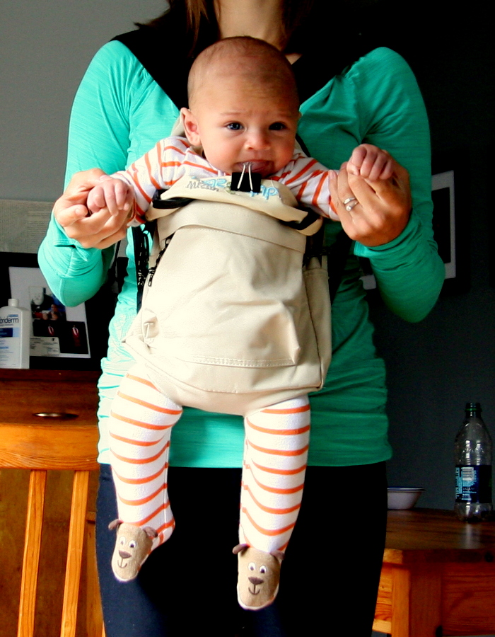 homemade baby carrier
