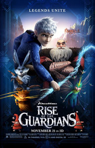 Poster original de El origen de los guardianes, de Peter Ramsey