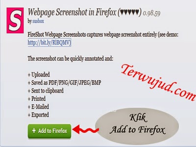 5 Langkah Merekam Screenshot Satu Halaman Penuh Dengan Fireshot Fireshot