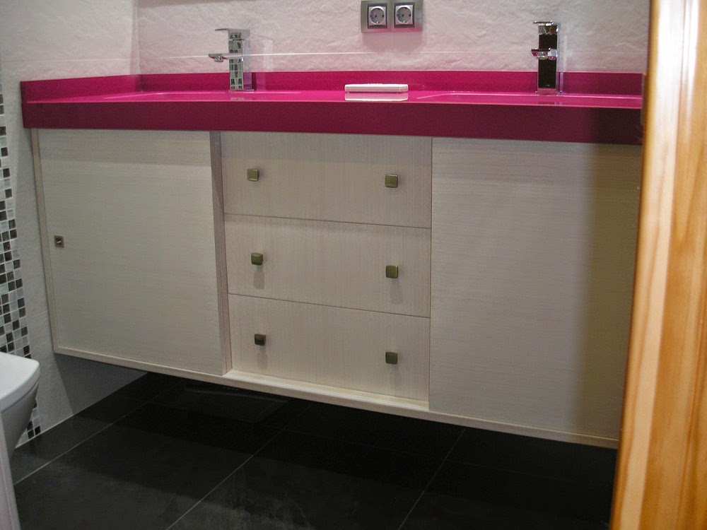 Mueble de lavabo a medida - Muebles Cansado (Zaragoza) - Carpintero