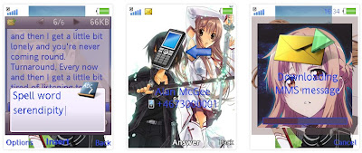 「刀劍神域」SonyEricsson手機主題for Elm/Hazel/Yari/W20﹝240x320﹞