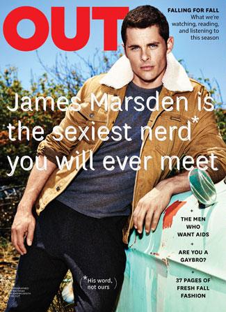 marsden james magazine nerd goofy face notebook shirt schmaltzy soap covers he male opera actor despite looks thought plays straight