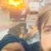If you do not like to become one of them, do not take selfies beside a fire