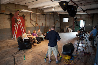 on the set of Pastors' Conversation