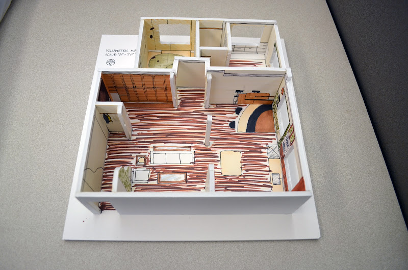 One Bedroom Residence and Common Area Design title=