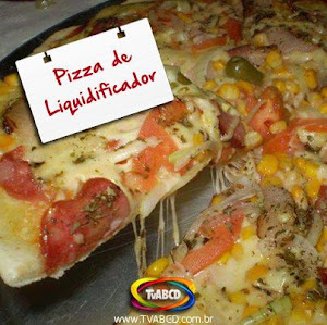 Pizza de Liquidificador