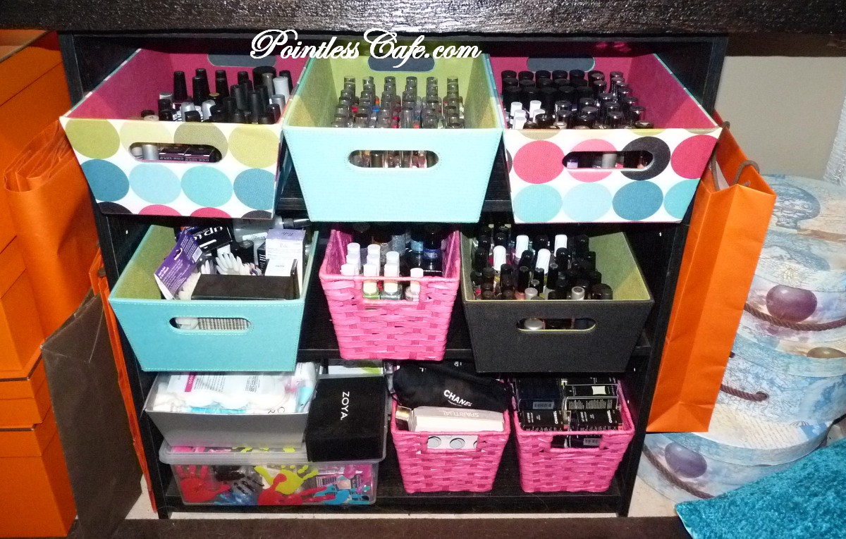 Nail Polish Storage and Collection 2.0 Pointless Cafe